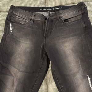 Articles of Society Distressed Super Stretch Jeans Size 29